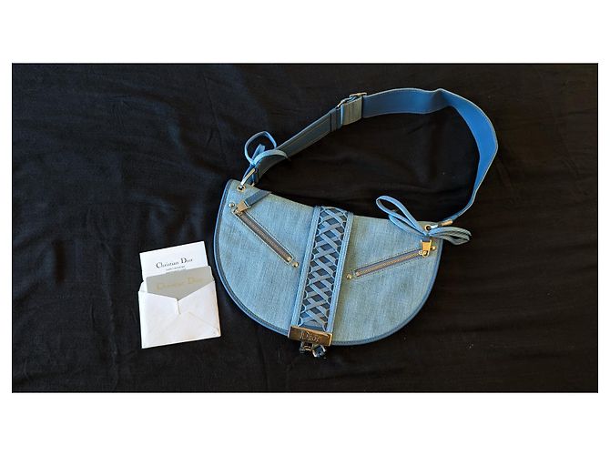 Borsa Dior Admit It Bleu Jean, Parte non trovata Blu chiaro - vista 8
