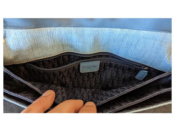 Borsa Dior Admit It Bleu Jean, Parte non trovata Blu chiaro - vista 9