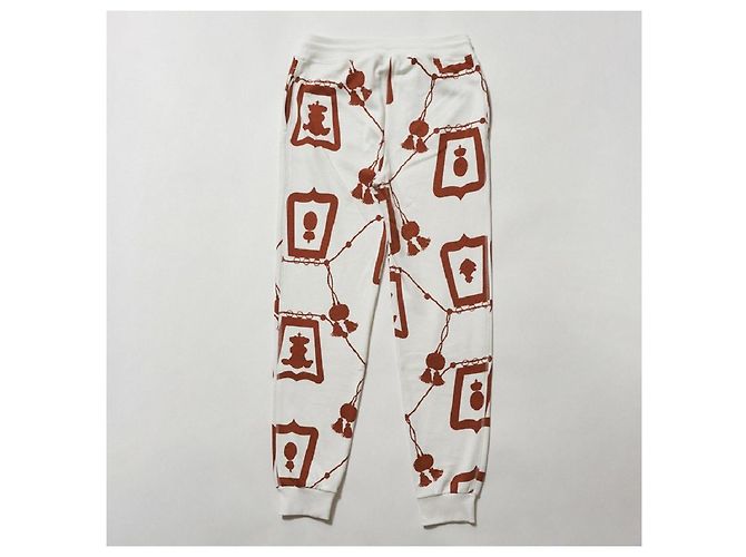 Hermès *Hermes-Jogginghose 21SS Braun Weiß - Ansicht 2