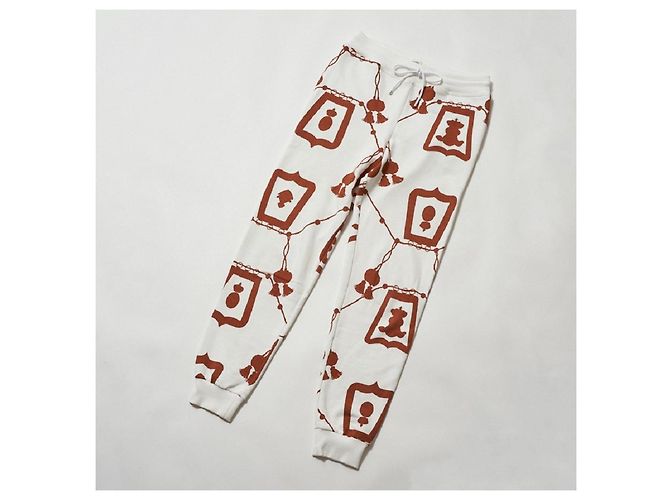 Hermès *Hermes-Jogginghose 21SS Braun Weiß - Ansicht 3