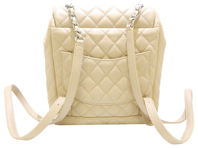 Zaino Chanel Brown Timeless Urban Spirit Marrone Beige - vista 3