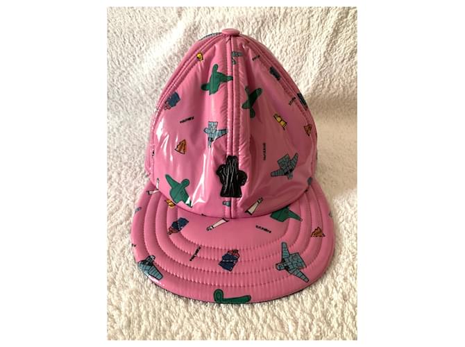 Moncler Grenoble Cappello rosa - vista 2