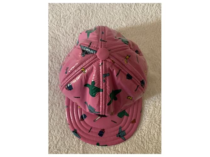 Moncler Grenoble Cappello rosa - vista 5
