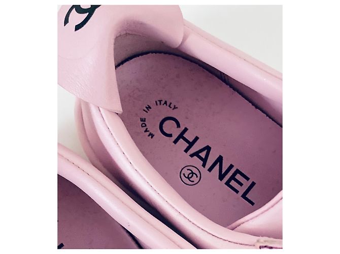 Scarpe da ginnastica Chanel Weekender Rosa - vista 4
