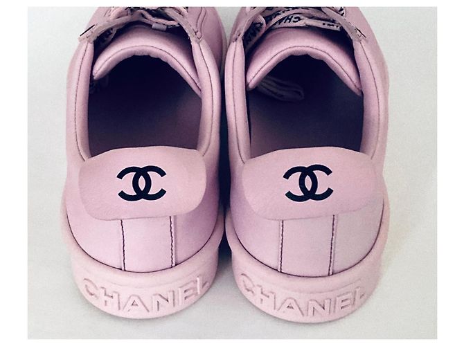 Scarpe da ginnastica Chanel Weekender Rosa - vista 5