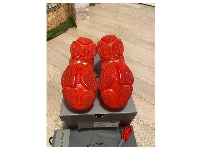 Sneakers Balenciaga Triple S Rosse Rosso - vista 3