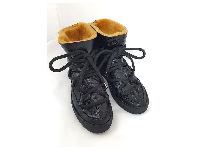 Botas Inuikii de couro preto tamanho 39 - vista 2