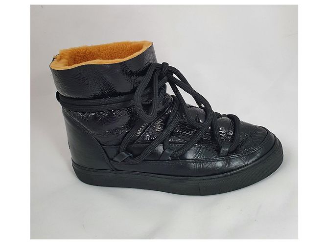 Botas Inuikii de couro preto tamanho 39 - vista 4