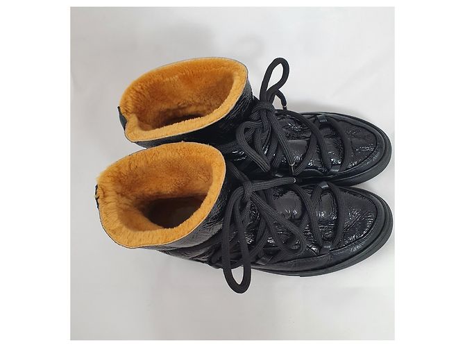 Botas Inuikii de couro preto tamanho 39 - vista 5