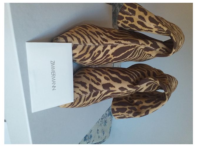 Zimmermann stivaletti Stampa leopardo - vista 3