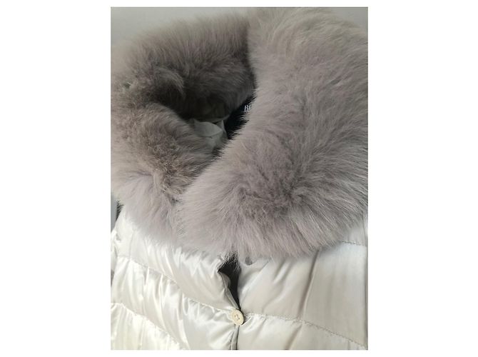 Max Mara The Cube down jacket beige satin - view 4