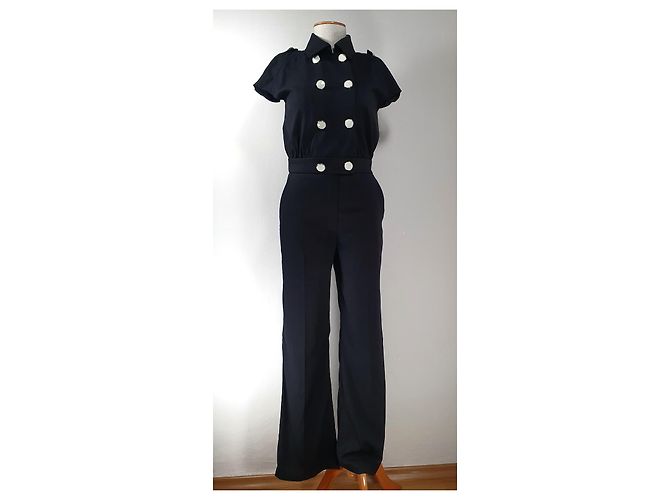 Mono Moschino Tuta negro - vista 2