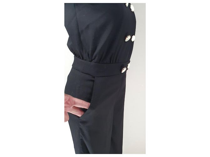 Mono Moschino Tuta negro - vista 6