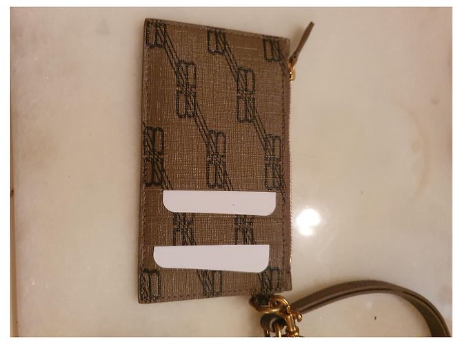 Pochette Balenciaga in pelle marrone - vista 16