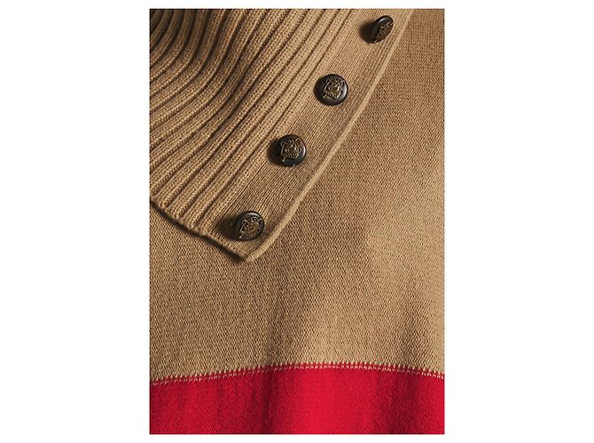 Poncho Ralph Lauren Multicor Algodão Lã Nylon - vista 4