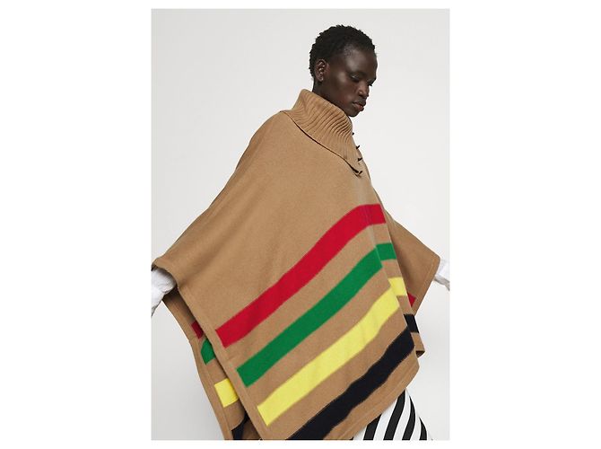 Poncho Ralph Lauren Multicor Algodão Lã Nylon - vista 6