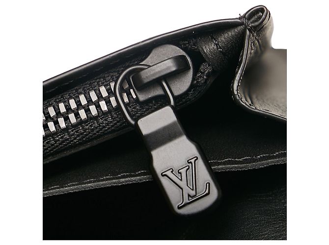 Louis Vuitton Black Dark Infinity Brazza Schwarz - Ansicht 9