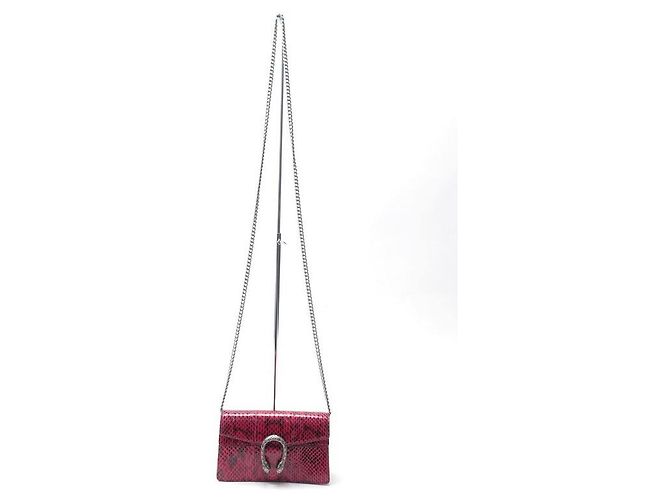 NEUE GUCCI WALLET ON CHAIN MINI DIONYSUS HANDTASCHE 476432 PYTHON-GELDBÖRSE - view 2