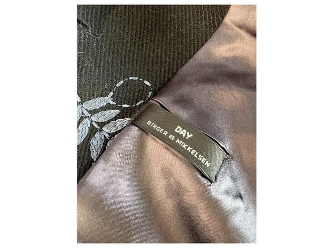 Abrigo de lana negro Day Birger & Mikkelsen - vista 6