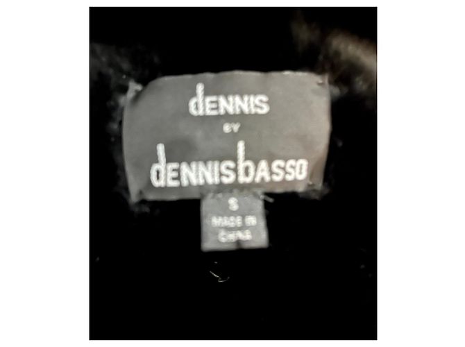 abrigo de piel sintética reversible de Dennis Basso Negro - vista 11