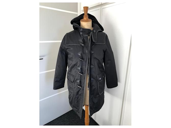 Burberry Duffle-coat Check géant Noir - vue 19
