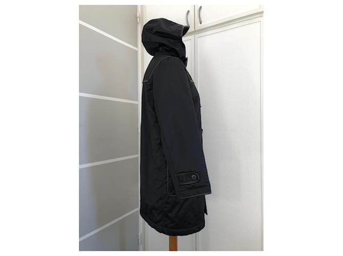 Burberry Duffle-coat Check géant Noir - vue 3