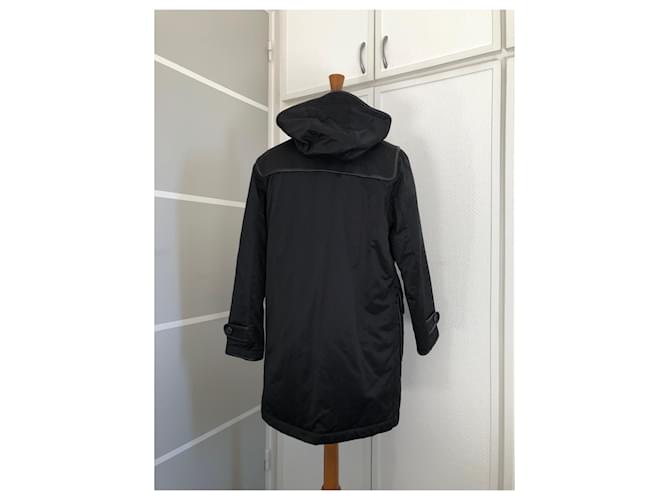 Burberry Duffle-coat Check géant Noir - vue 5