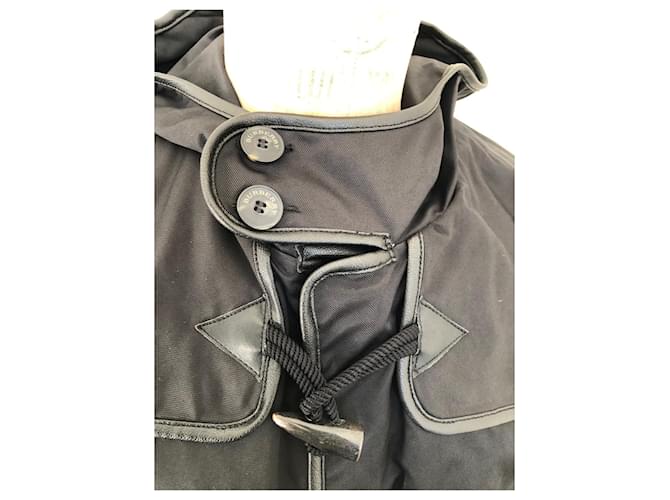 Burberry Duffle-coat Check géant Noir - vue 6