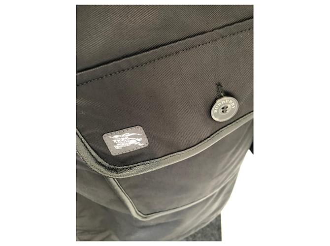 Burberry Duffle-coat Check géant Noir - vue 7