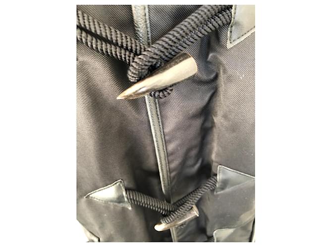 Burberry Duffle-coat Check géant Noir - vue 8