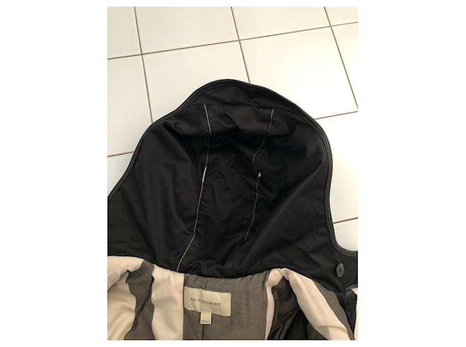 Burberry Duffle-coat Check géant Noir - vue 9