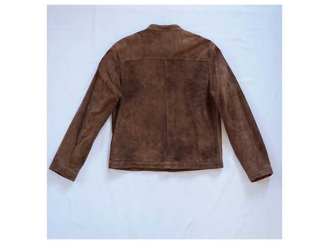 Purificacion Garcia Manteaux pour hommes Caramel - vue 10