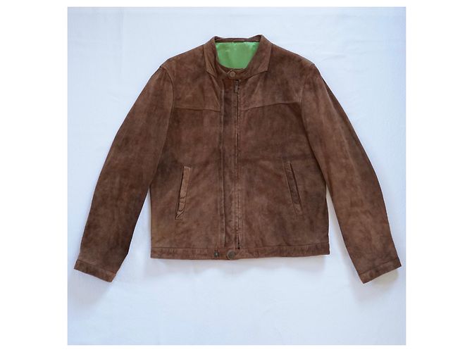 Purificacion Garcia Manteaux pour hommes Caramel - vue 12