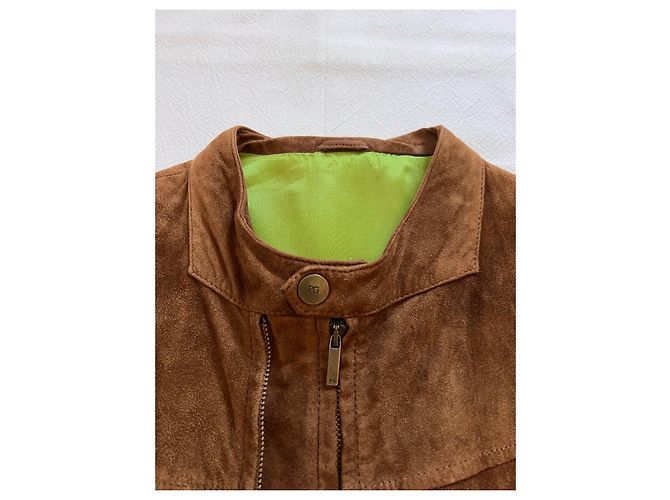Purificacion Garcia Manteaux pour hommes Caramel - vue 5