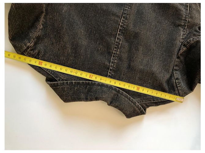 Completo Giorgio Armani Junior Giacca e Pantalone in Velluto Marrone Marrone chiaro Marrone scuro - vista 10