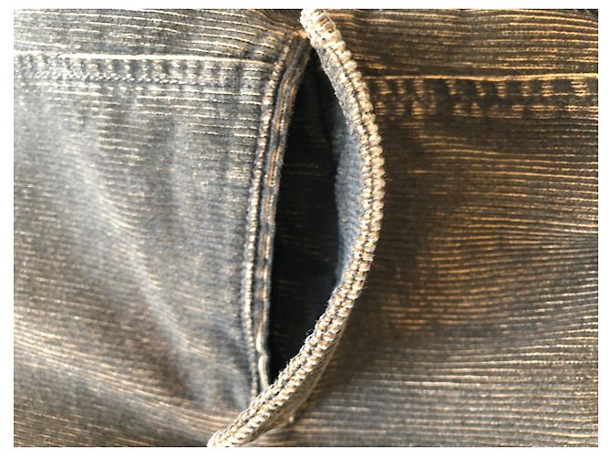 Completo Giorgio Armani Junior Giacca e Pantalone in Velluto Marrone Marrone chiaro Marrone scuro - vista 7