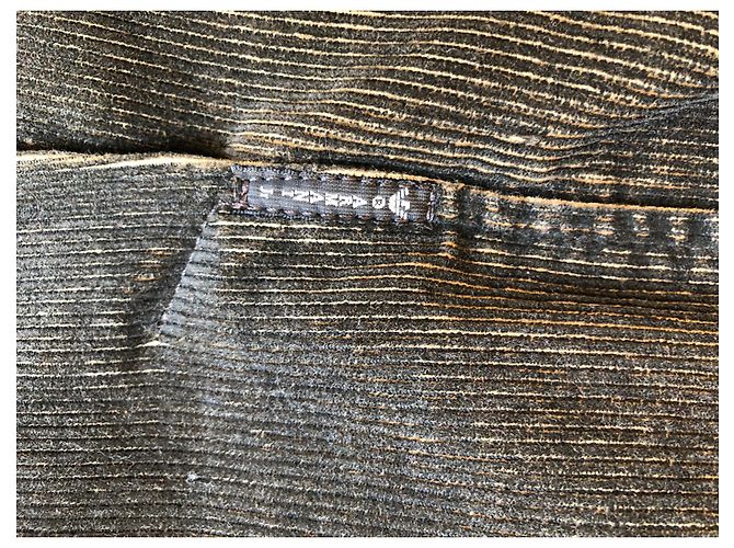 Completo Giorgio Armani Junior Giacca e Pantalone in Velluto Marrone Marrone chiaro Marrone scuro - vista 8