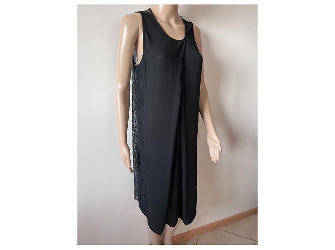 Abito nero trasparente By Malene Birger - vista 3