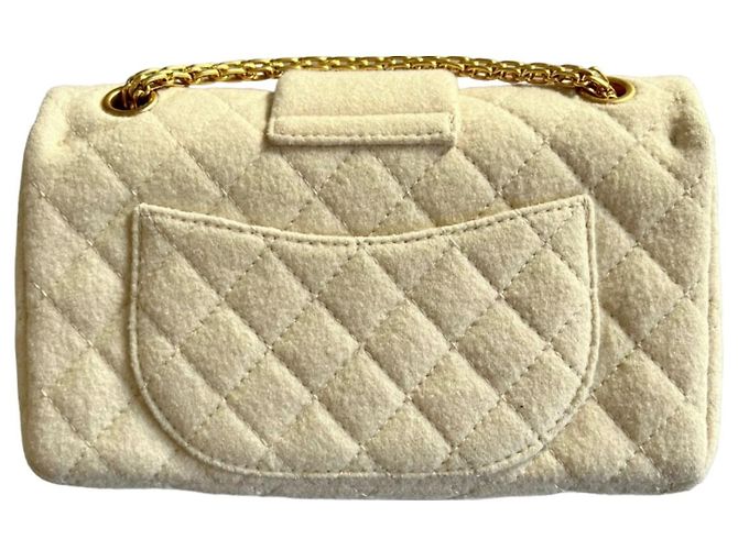 Chanel Tasche 2.55 Aus weiß - Ansicht 2