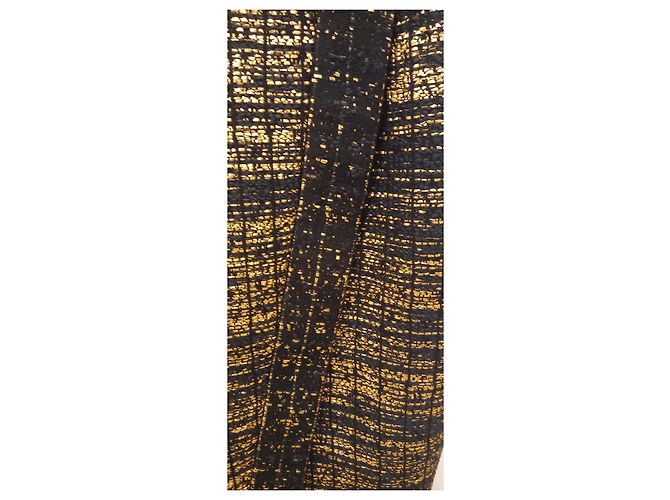 Chanel Vestidos Negro Dorado - vista 4