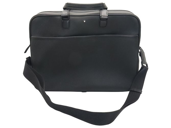 Montblanc Sartorial Briefcase in Black Leather - view 5