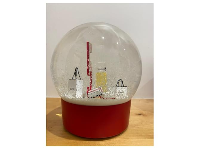 Cambon Chanel Palla di neve Rosso - vista 3