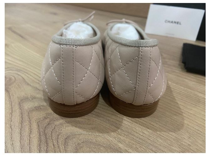Cambon Chanel Bailarinas Beige - vista 5