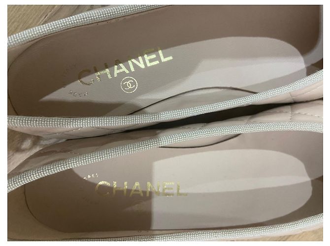 Cambon Chanel Bailarinas Beige - vista 6