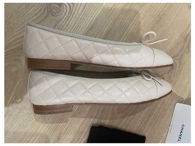 Cambon Chanel Bailarinas Beige - vista 7