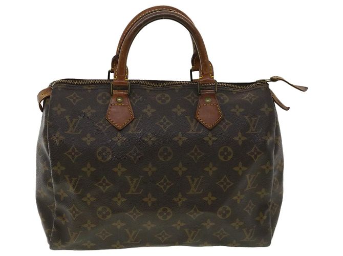 Louis Vuitton Monogram Speedy 30 Borsa a mano M41526 LV Aut 32849 Monogramma - vista 13