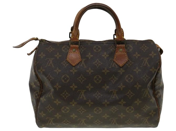 Louis Vuitton Monogram Speedy 30 Borsa a mano M41526 LV Aut 32849 Monogramma - vista 2