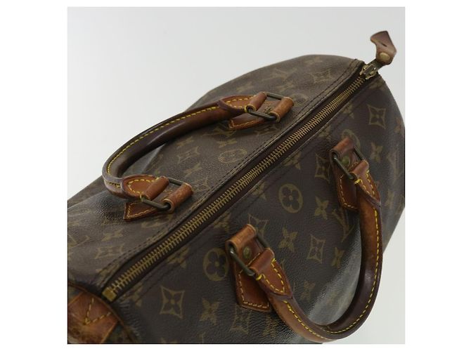 Louis Vuitton Monogram Speedy 30 Borsa a mano M41526 LV Aut 32849 Monogramma - vista 6