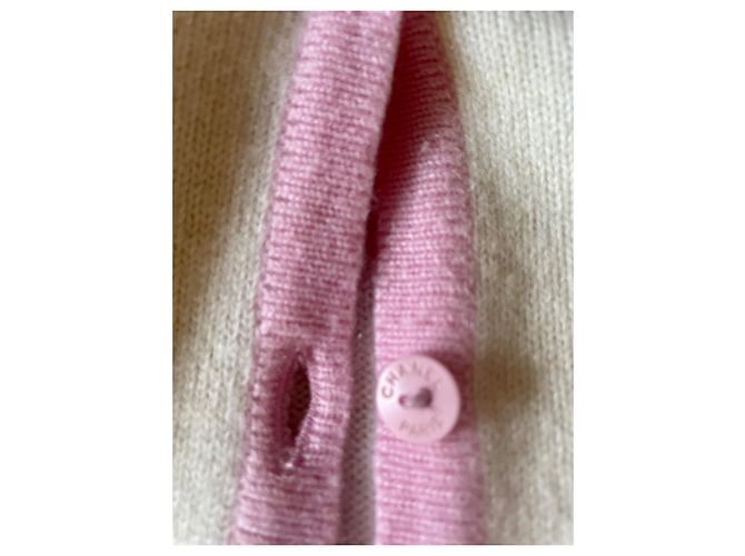 Chanel Cardigan aus Kaschmir Beige Größe 40 - view 10