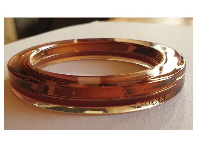 Gucci Bracciale rigido in plexi iridescente - vista 2